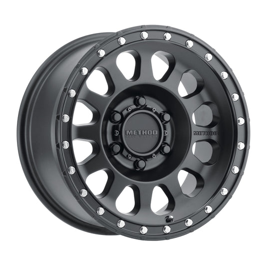Method Wheels MR31579060512N Method MR315 17x9 -12mm Offset 6x5.5 106.25mm CB Matte Black Wheel