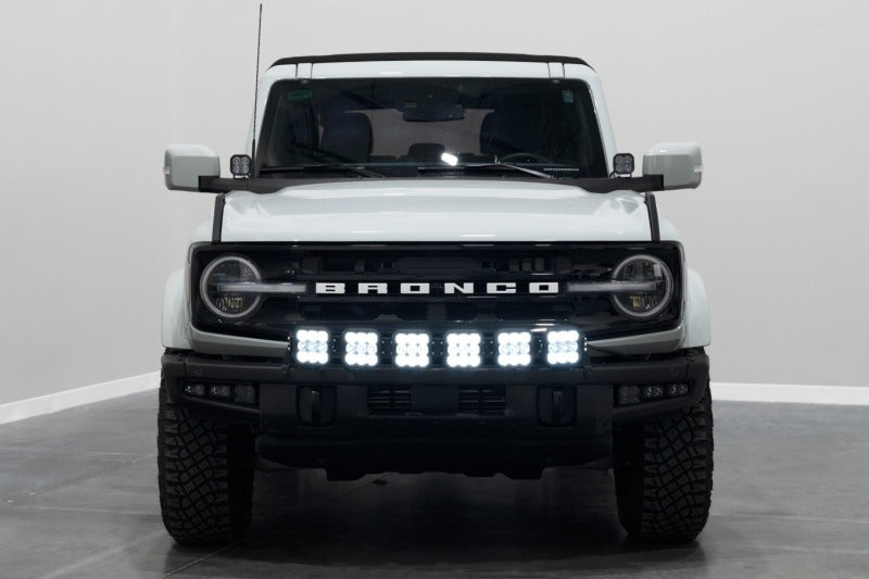 Diode Dynamics DD7235 Bronco SS5 6-Pod CrossLink Grille Lightbar Kit Sport - White Combo