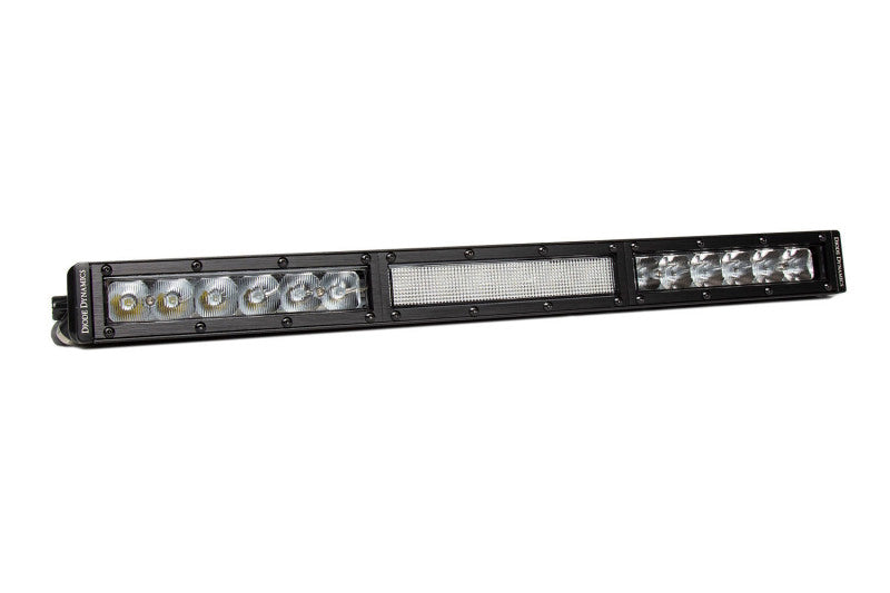 Diode Dynamics DD5030 18 In LED Light Bar Single Row Straight Clear Combo Each Stage Series