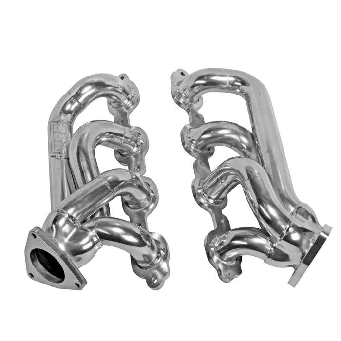 BBK 40470 14-18 GM Truck 5.3/6.2 1 3/4in Shorty Tuned Length Headers - Polished Silver Ceramic