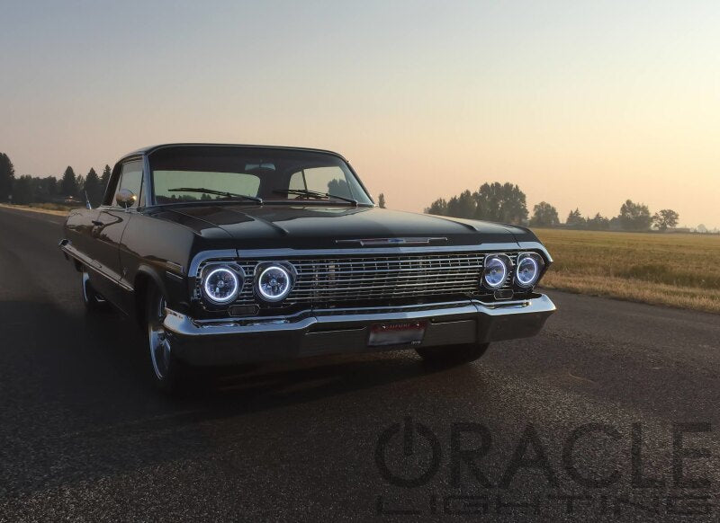 ORACLE Lighting 6904-001 Oracle Pre-Installed Lights 5.75 IN. Sealed Beam - White Halo