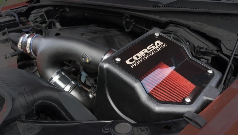 CORSA Performance 49835D Corsa 2017-2020 Ford F-150 3.5L EcoBoost Cold Air Intake with DryTech air filter