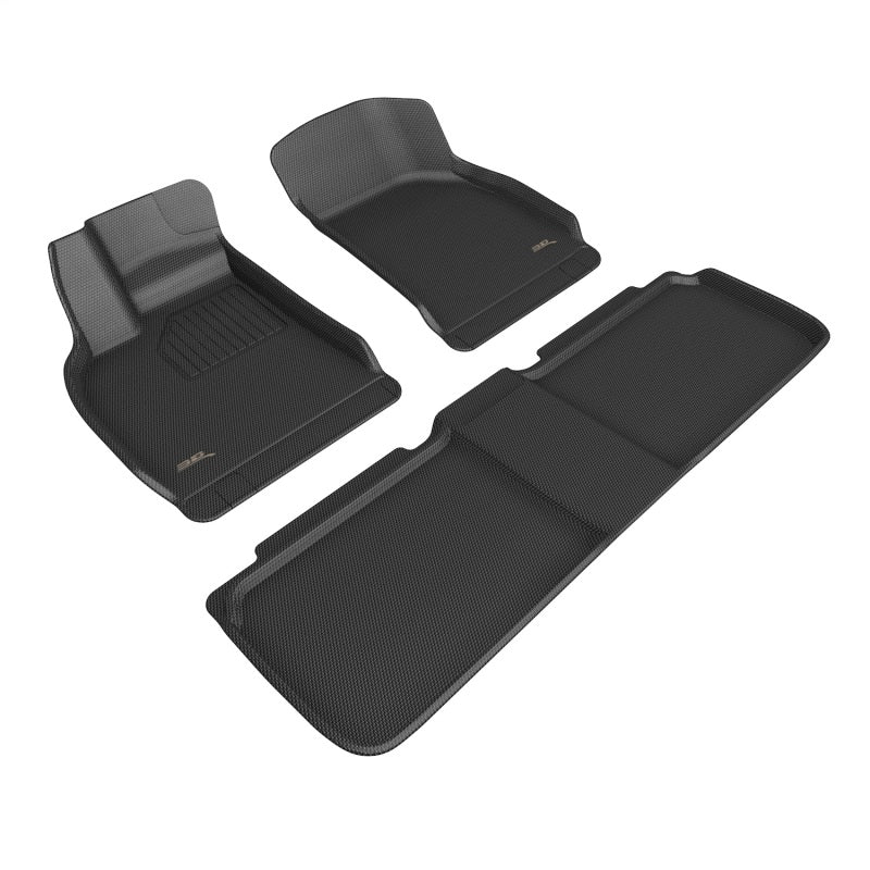 3D MAXpider L1LU00001509 22-23 Lucid Air Kagu Floor Mat- Black R1 R2