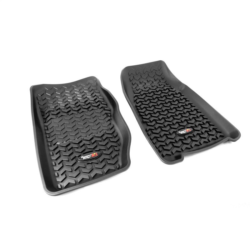 Rugged Ridge 12920.25 Floor Liner Front Black 1984-2001 Jeep Cherokee XJ