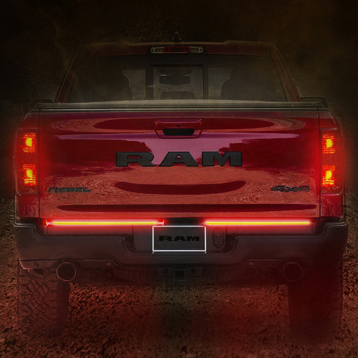 Putco 92009-18 2019+ RAM 1500/Jeep Wrangler JK/JL 18in Split Blade LED Tailgate Light Bar (Pair)