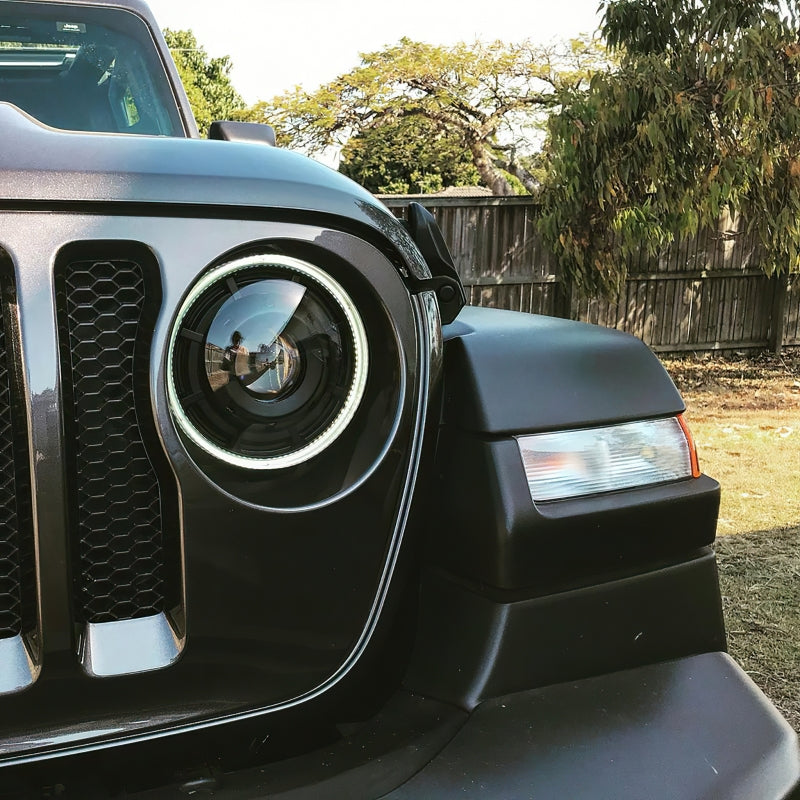 ORACLE Lighting 5839-504 Oracle Oculus Bi-LED Projector Headlights for Jeep JL/Gladiator JT - Matte Blk - 5500K
