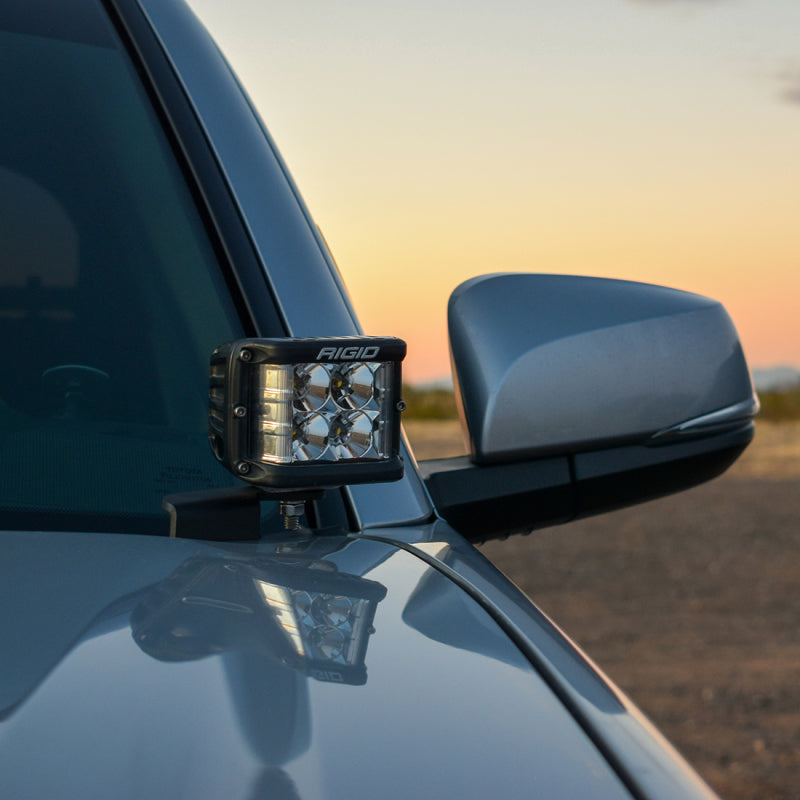 Rigid Industries 46707 16-20 Toyota Tacoma A-Pillar Light Kit w/D-SS Flood