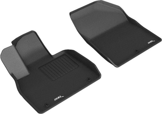 3D MAXpider L1HY10011509 2020 Hyundai Palisade Kagu 1st Row Floormat - Black