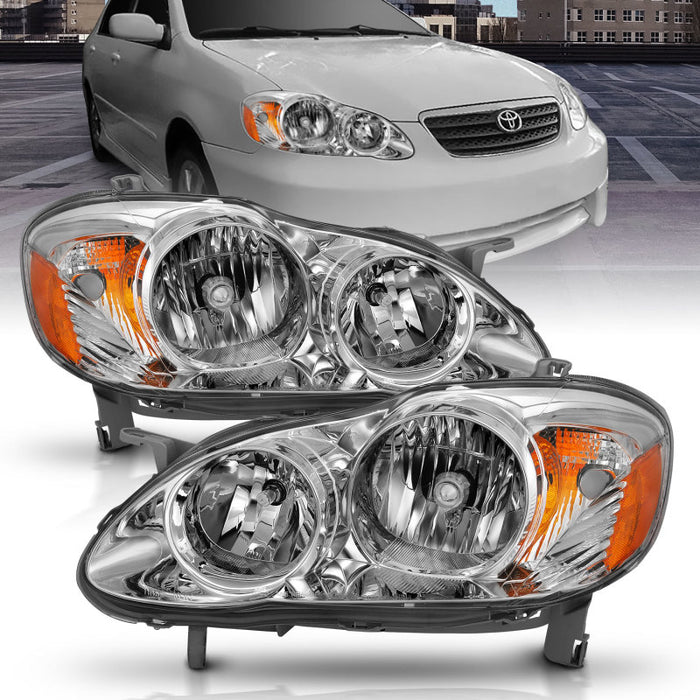 ANZO 121540 ANZ Crystal Headlights