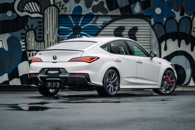 MBRP S49043CF 2024+ Acura Integra Type-S Armor Pro 3in Active Profile Catback Exhaust - Carbon Fiber Tips