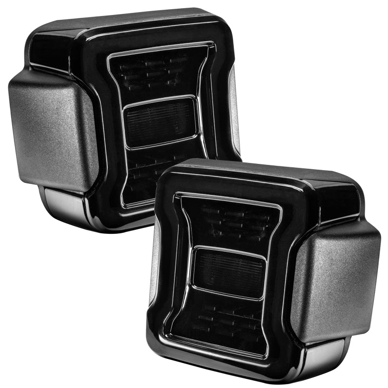 ORACLE Lighting 5852-504 Oracle Jeep Wrangler JL Black Series LED Tail Lights SEE WARRANTY