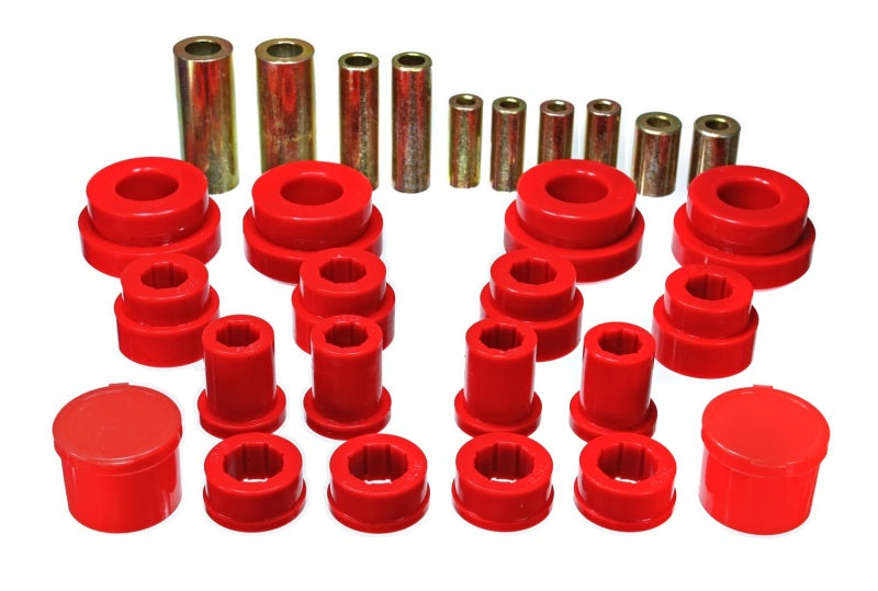 Energy Suspension 7.3121R 02-09 350Z / 03-07 Infiniti G35 Red Front Control Arm Bushing Set