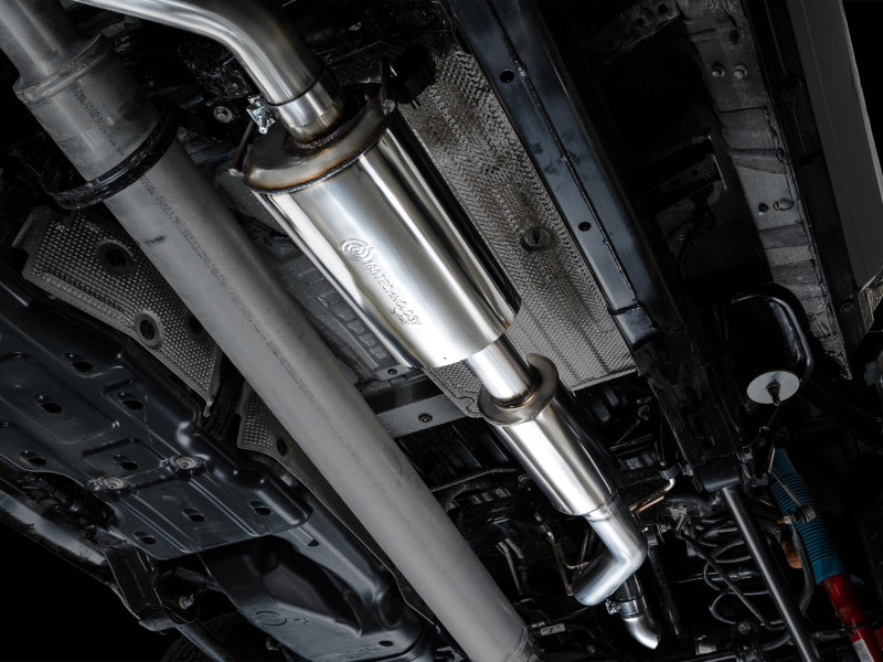 AWE Tuning 3015-33254 AWE Exhaust for 4th Gen Toyota Tacoma Dual Diamond Black Tips