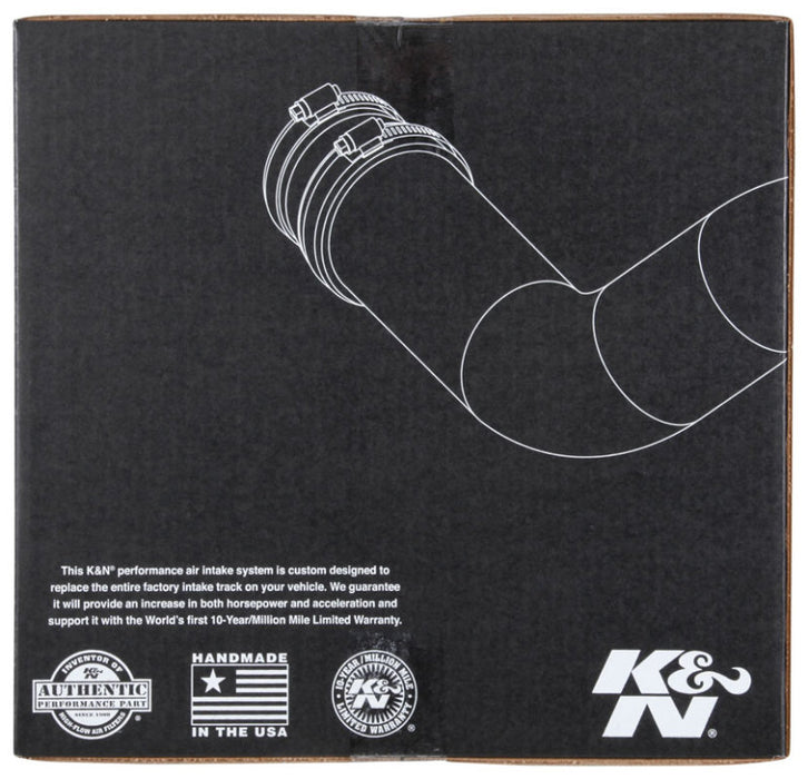 K&N Engineering 63-1580 K&N 18-20 Jeep Wrangler JL 2.0L AirCharger Performance Intake