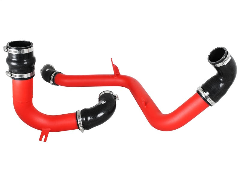aFe 46-20184-R BladeRunner 2.5in Red Intercooler Tubes Hot and Cold Side 12-16 Ford Focus ST 2.0L (t)
