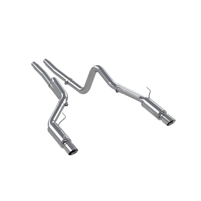 MBRP S7270409 05-09 Ford Shelby GT500 / GT Dual Split Rear Race Version, T409 4in Tips Exhaust System