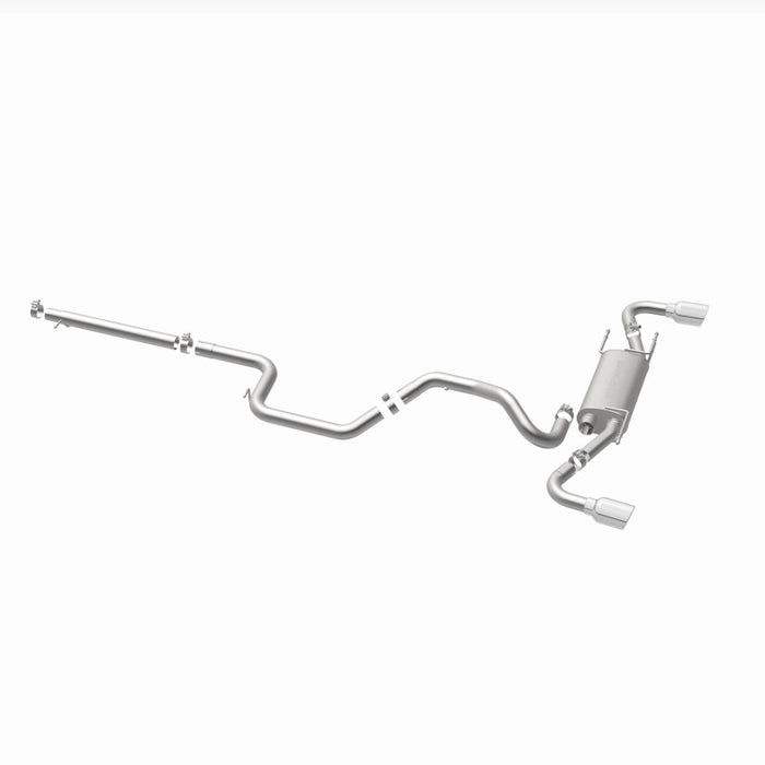Magnaflow 15146 MagnaFlow 10-12 Mazda 3 L4 2.5L Hatchback Split Rear Exit Stainless Cat Back Performance Exhaust