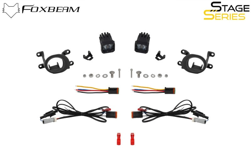 Diode Dynamics DD8290 23-24 Toyota GR Corolla SSC1 LED Fog Light Kit - Yellow SAE Fog