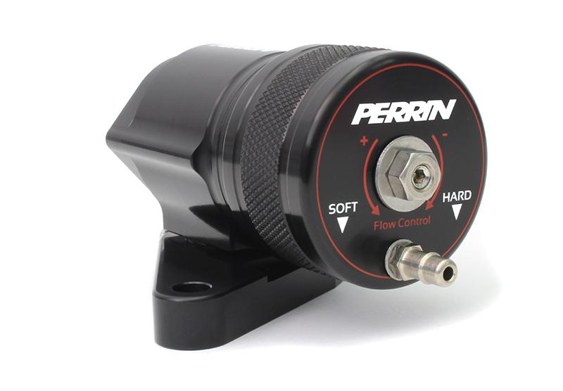 Perrin Performance PSP-TAC-600BK PERRIN 02-07 Subaru WRX / 04-21 STI / 06-08 FXT Bypass/Blow Off Valve - Black