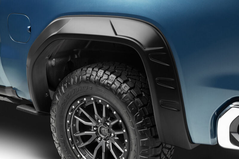 Husky Liners 2804946 19-24 GMC Sierra 1500 (69.9/79.4in. Bed) DRT Style Fender Flares (Smooth) 4pc - Blk