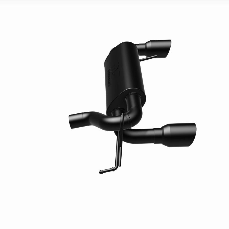Magnaflow 19555 MagnaFlow 2021 Ford Bronco 2.3L I-4 Axle-Back Exhaust w/ Dual Split Rear Style Exit- Black Tips