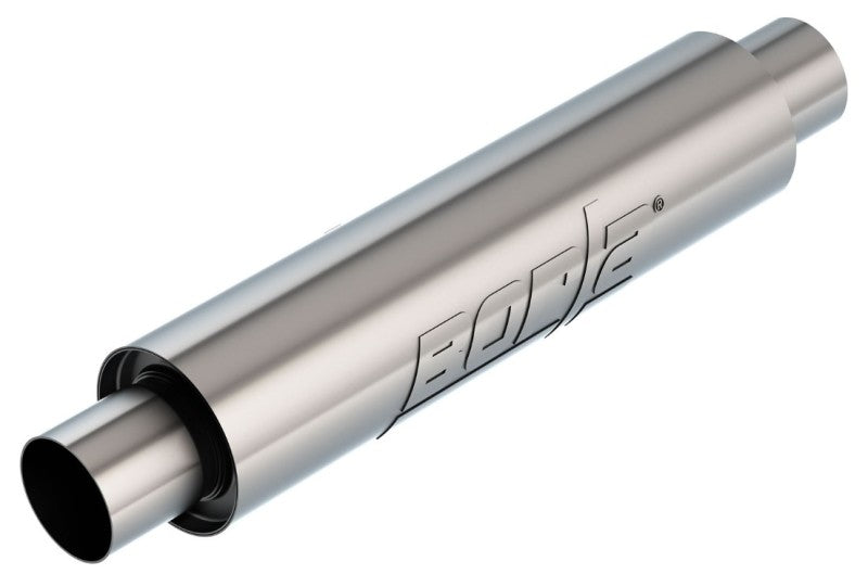 Borla 401382 XR-1 Low Profile Multicore 2.5IN Outlet/Inlet / 4IN x 16IN / 21IN OAL Round Muffler
