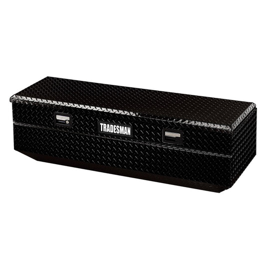 Tradesman 79456 Aluminum Flush Mount Truck Tool Box (56in.) - Black