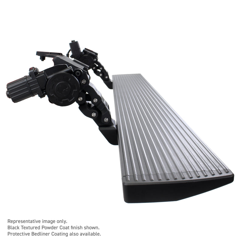 Go Rhino 20442564T RealTruck 14-24 Toyota 4Runner 4dr VoltStep Electric Running Board Kit - Protective Bedliner Coating