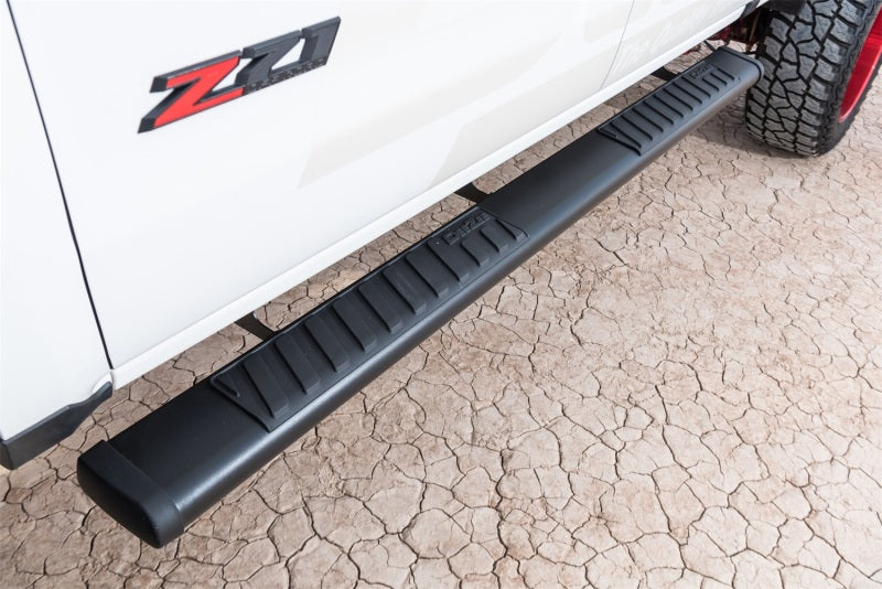 Dee Zee DZ16101 Deezee 99-23 Chevrolet/GMC/Dodge/Ford Full Size Truck Tubes - 6In Oval - Black Steel (RegCab)