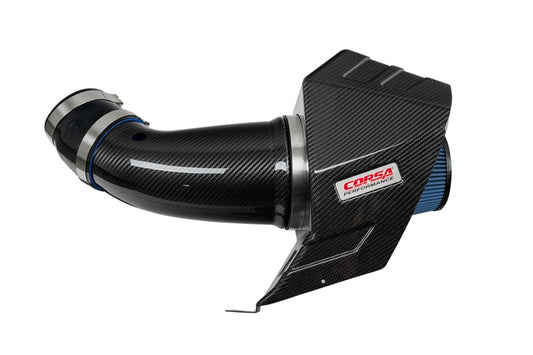 CORSA Performance 44011 Corsa 20-25 Dodge Durango SRT Hellcat Carbon Fiber Air Intake w/ MaxFlow 5 Oil Filter