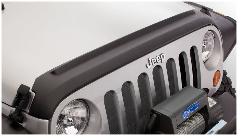 Bushwacker 14061 07-18 Jeep Wrangler (JK) / (JK) Unlimited Trail Armor Hood Guard - Black