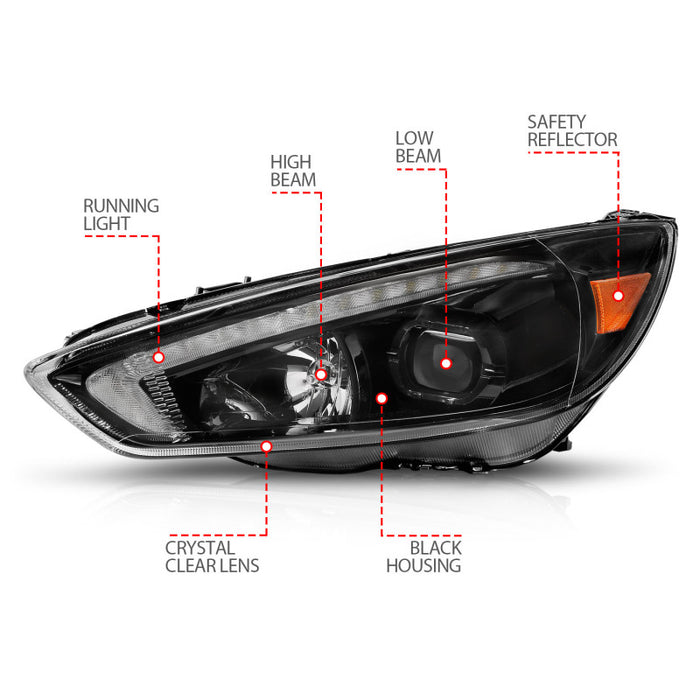 ANZO 121564 ANZ LED/Projector Headlights