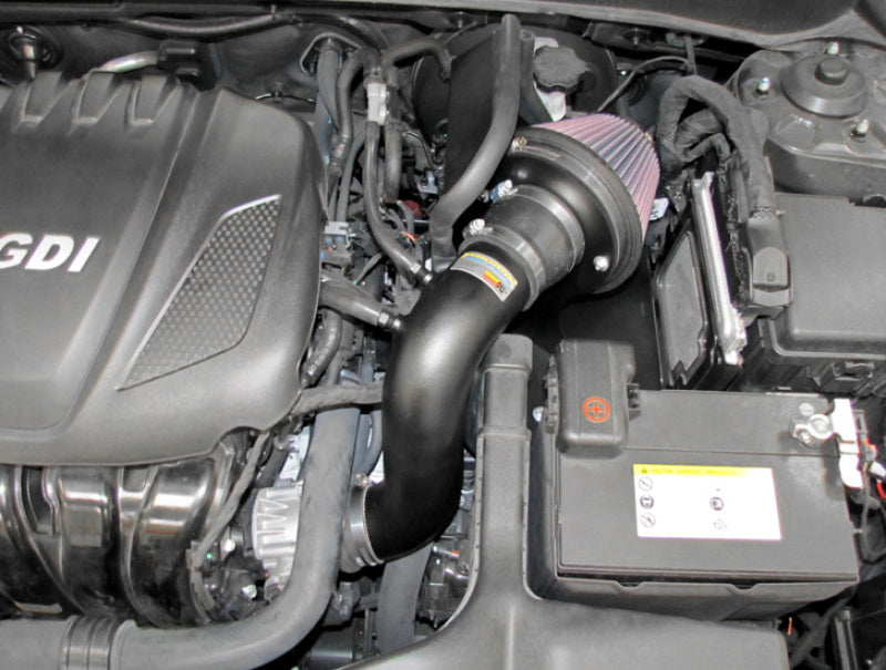 K&N Engineering 69-5301TTK K&N 11-14 Hyundai Sonata 2.4L L4/13-15 Kia Optima 2.4L L4 Typhoon Short RAM Intake