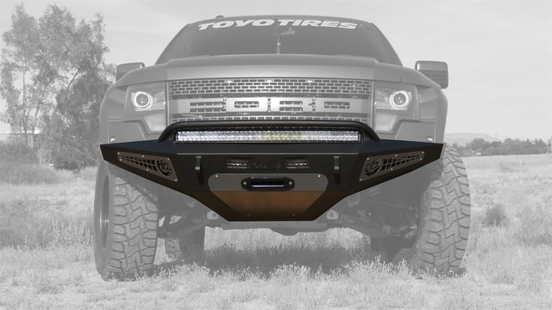 Addictive Desert Designs F017275050103 10-14 Ford F-150 Raptor HoneyBadger Front Bumper w/ Winch Mount