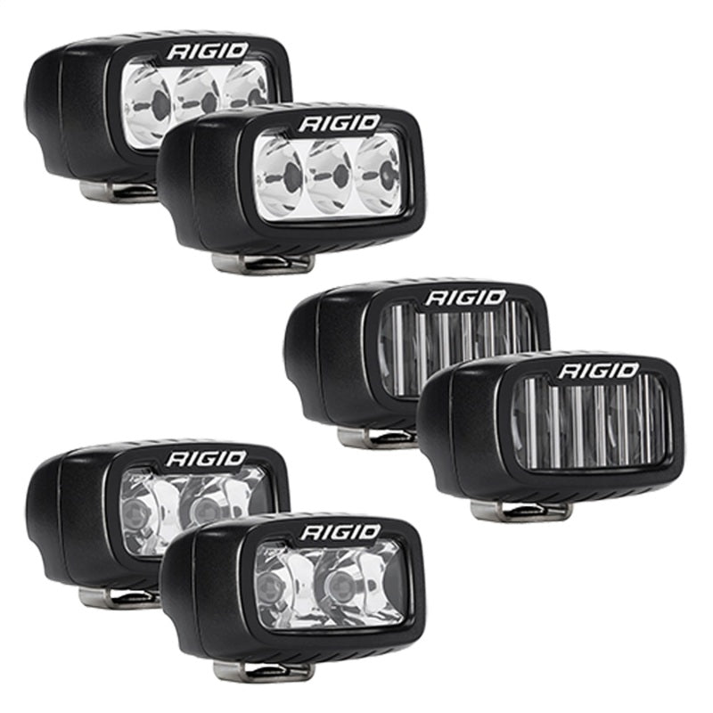 Rigid Industries 46731 2021+ Ford Mod Bumper Triple SR-M Fog Light Kit