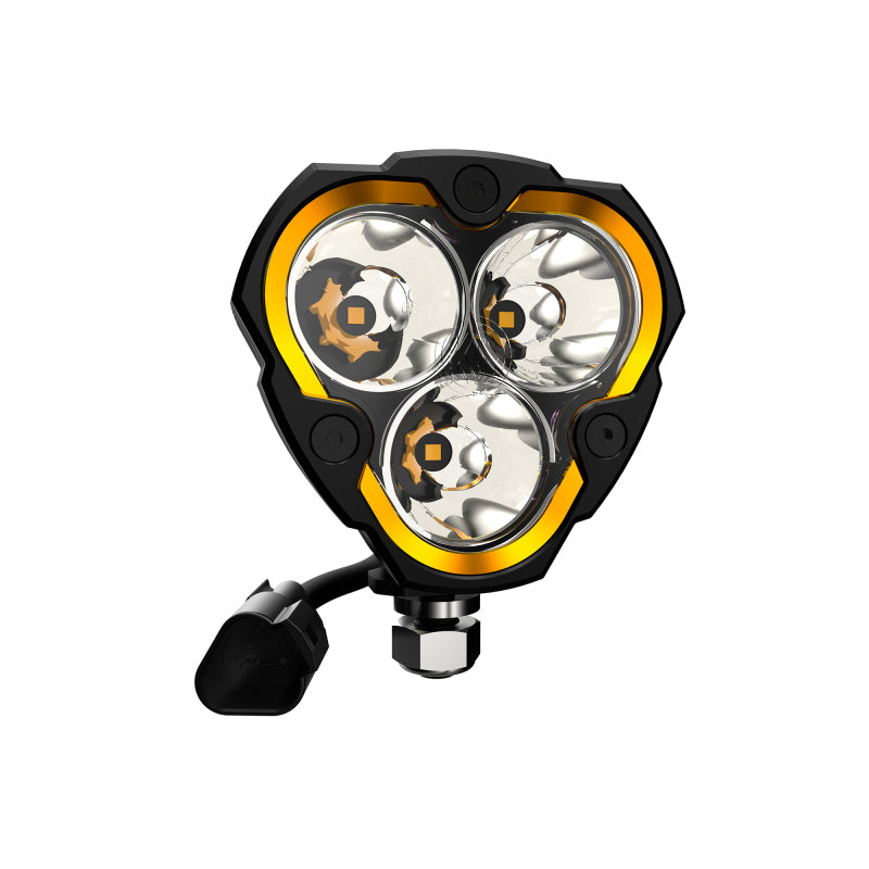 KC HiLiTES 1282 FLEX ERA 3 LED Light Spot Beam Single 40w