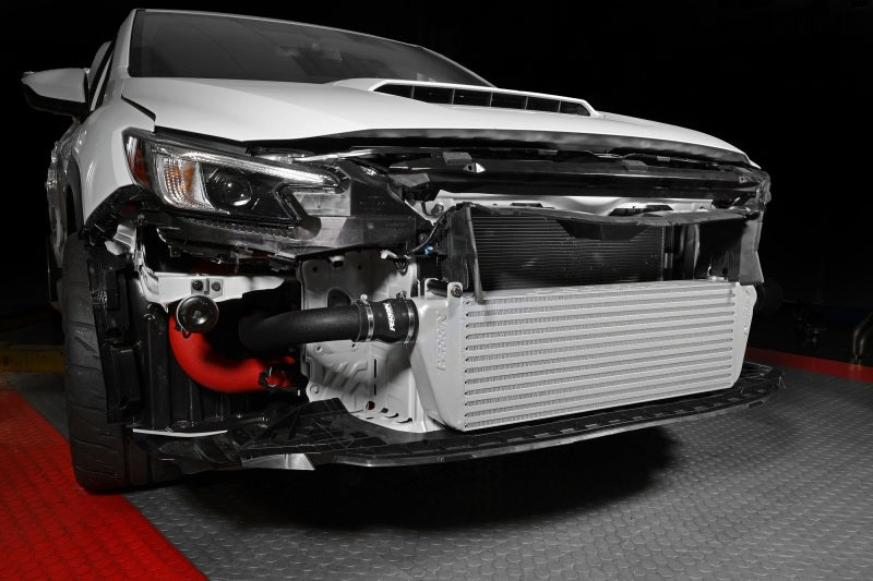 Perrin Performance PSP-ITR-441SL/BK PERRIN 22-25 Subaru WRX Front Mount Intercooler Kit (Black Tubes & Silver Core)