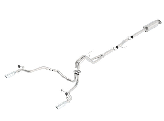Borla 140616 15-16 Ford F-150 3.5L EcoBoost Ext. Cab Std. Bed Catback Exhaust ATAK Single Split Rear Exit