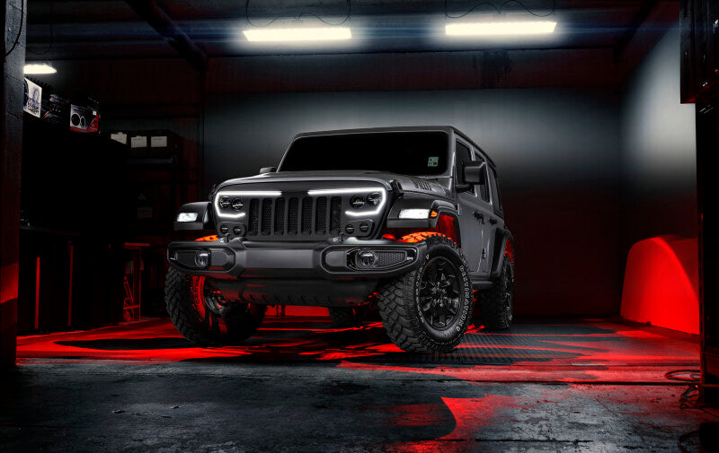 ORACLE Lighting 5837-PRO Oracle VECTOR Series Full LED Grille - Jeep Wrangler JL/JT - NA