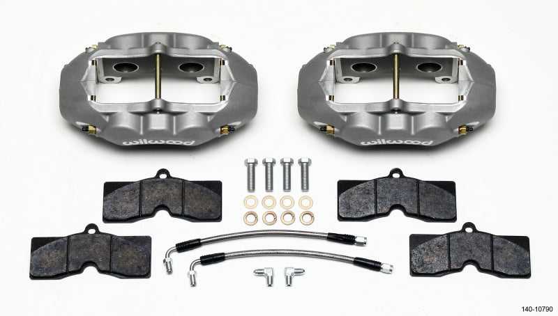 Wilwood 140-10790 D8-4 Rear Caliper Kit Clear Corvette C2 / C3 65-82