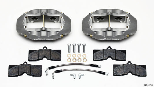 Wilwood 140-10790 D8-4 Rear Caliper Kit Clear Corvette C2 / C3 65-82