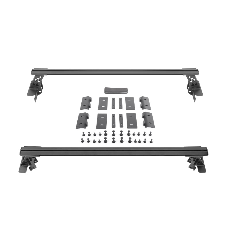 Go Rhino 5935000T 20-22 Jeep Gladiator JT/16-22 Toy. Tacoma/05-21 Nssn Frontier XRS Cross Bars Kit - Tex. Blk