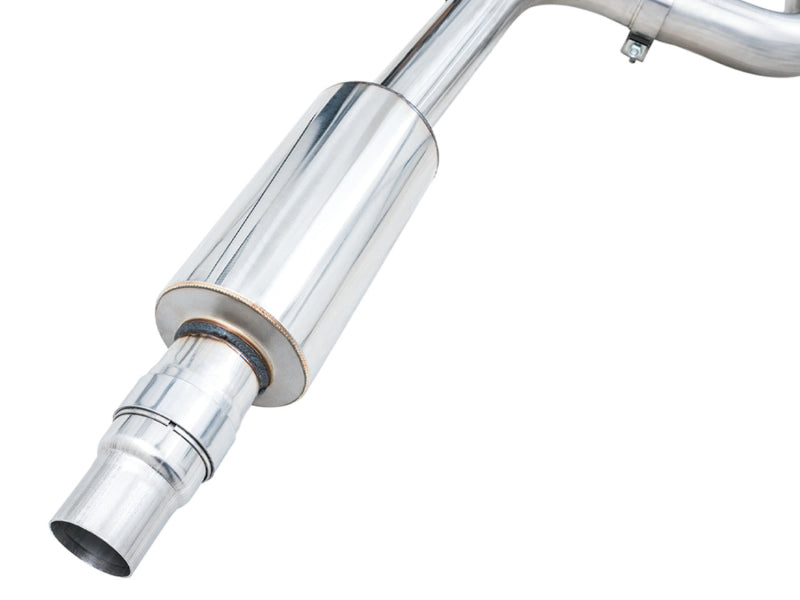 AWE Tuning 3015-32658 AWE 2022 VW GTI MK8 Touring Edition Exhaust - Chrome Silver Tips