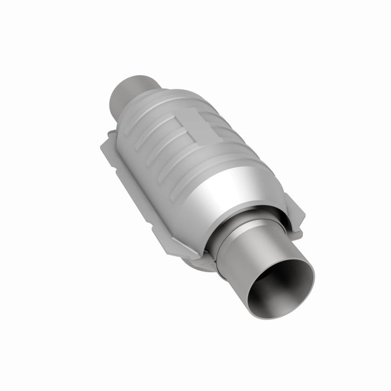 Magnaflow 99209HM MagnaFlow Conv Univ 3in Inlet/Outlet Center/Center Round 9in Body L x 5.125in W x 13in Overall L