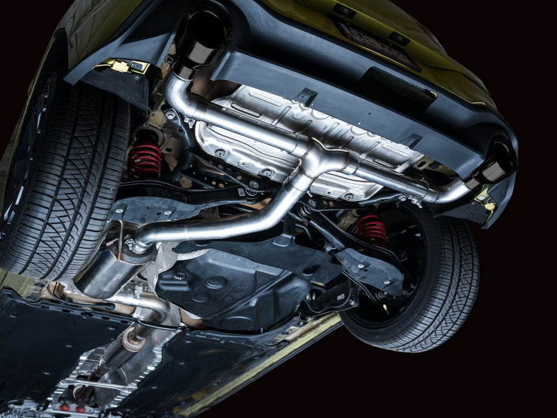 AWE Tuning 3015-33658 AWE 2022 VW GTI MK8 Touring Edition Exhaust - Diamond Black Tips