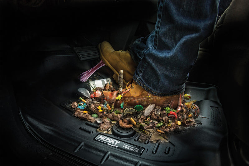 Husky Liners 98271 13-14 Buick Encore WeatherBeater Black Front/2nd Row Floor Liners