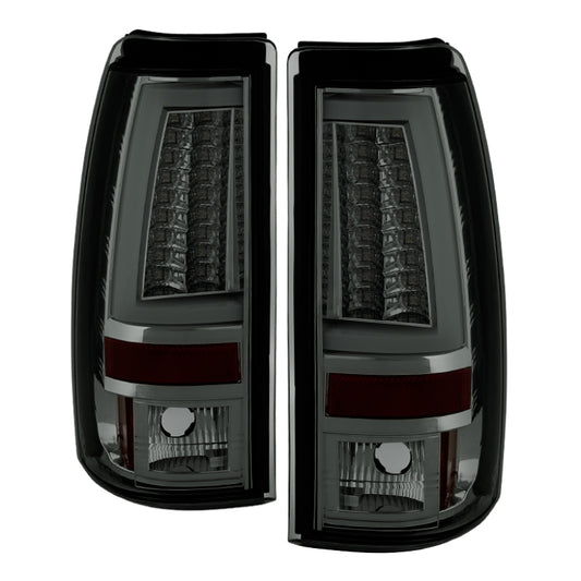 SPYDER 5081940 Spyder Chevy Silverado 1500/2500 03-06 Version 2 LED Tail Lights - Smoke ALT-YD-CS03V2-LED-SM