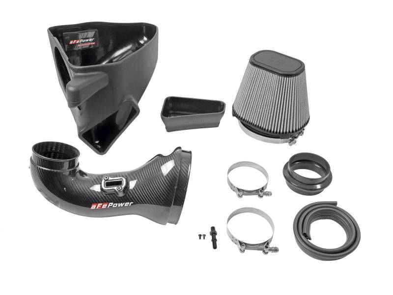 aFe 57-10018D 17-12 Chevrolet Camaro ZL1 (6.2L-V8) Track Series Carbon Fiber CAI System w/ Pro-DRY S Filters