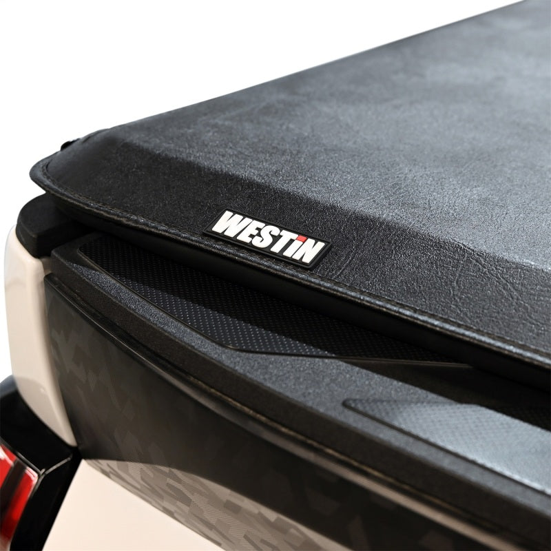 Westin 19-10285 22-24 Toyota Tundra 5.5ft. Bed Soft Roll Tonneau Cover - Black