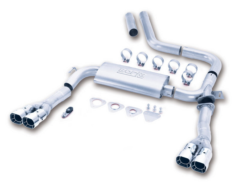 Borla 14780 98-01 CAMARO/TRANS AM 5.7L V8 AT/MT Catback Exhaust Quad Tips